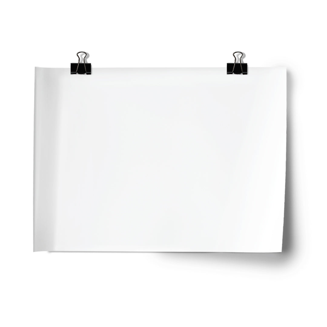 Unframed poster